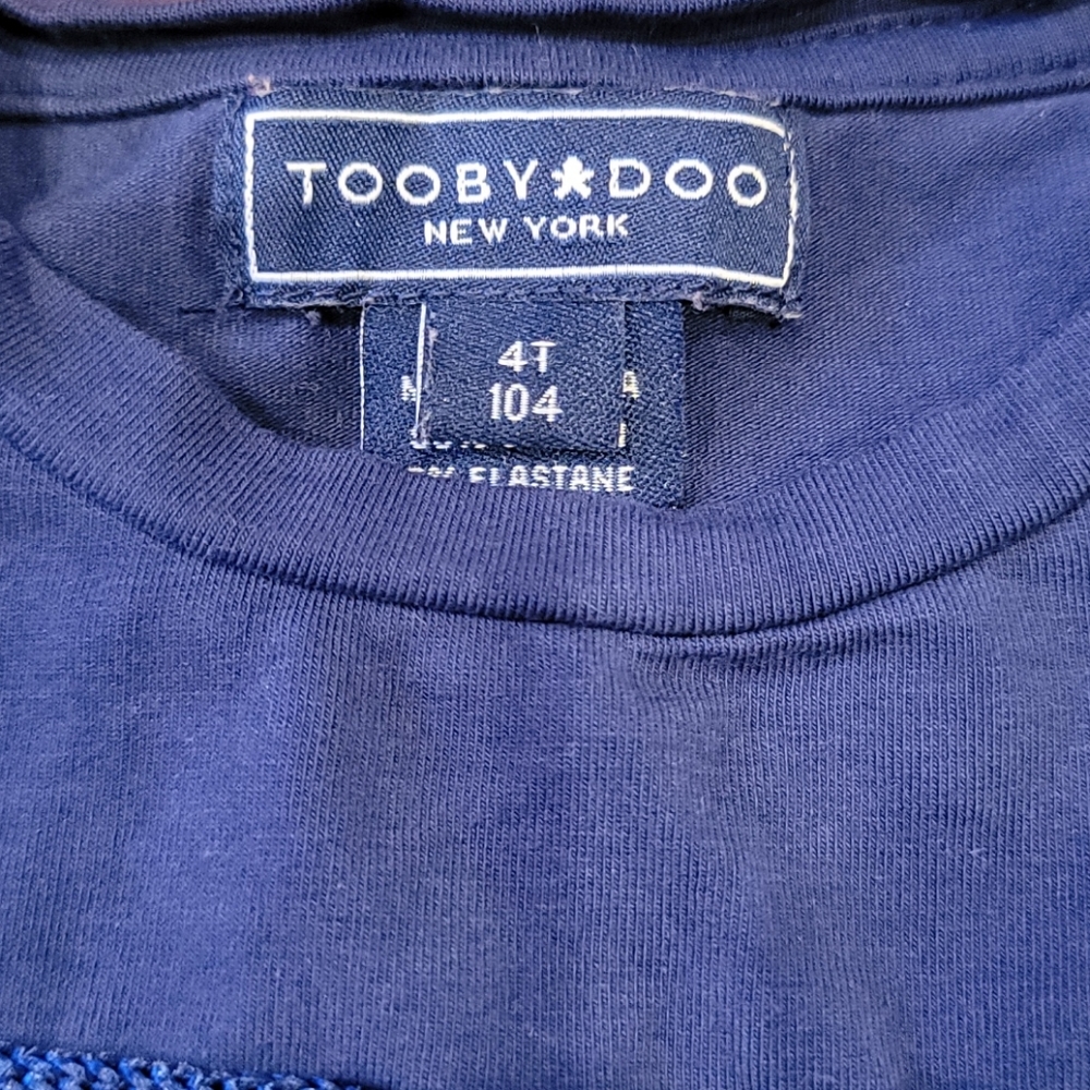 Navy blue Tooby Doo long sleeve shirt - Picture 2 of 4